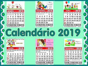 Calendário 2019