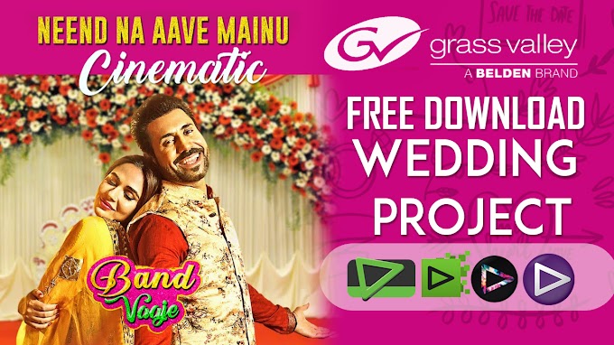 Neend Na Aave Mainu Edius Wedding Project Free Download