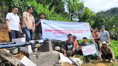 Telkom Salurkan Bantuan Sanitasi Air Bersih ke 232 Lokasi di Seluruh Indonesia