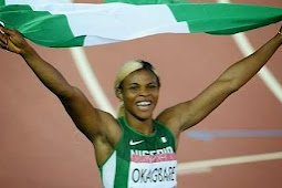  Blessing Okagbare wins Gold in Women's 100m final in Glasgow 