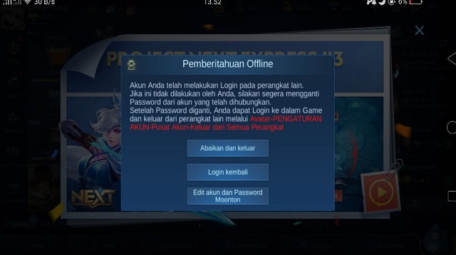  Dalam dunia digital sering kali terjadi tindak kejahatan seperti mengambil alih akun prib Akun Phising Mobile Legends Terbaru