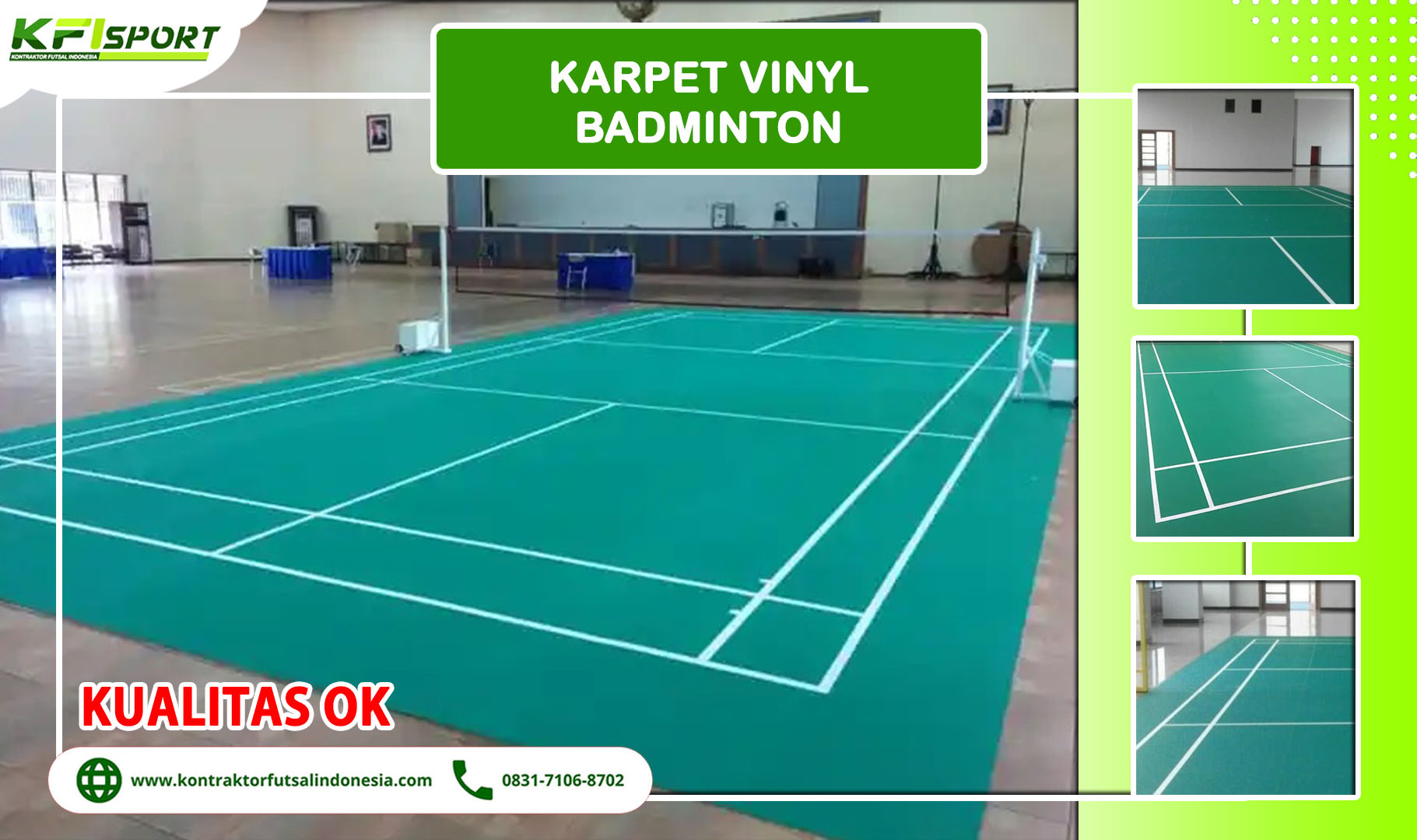 Daftar Harga Karpet Badminton