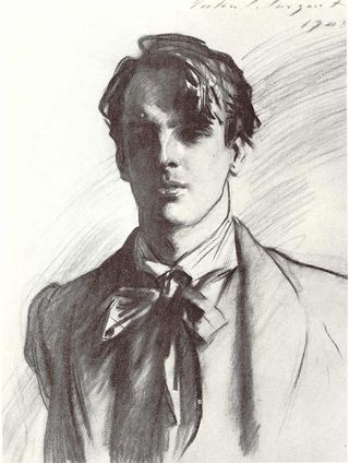 Sketch of W. B. Yeats. Article on William Butler Yeats and Modernism