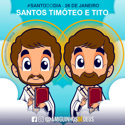 Santos Timóteo e Tito desenho