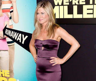 Jennifer Aniston, Harta de la prensa "No estoy embarazada"