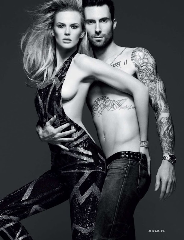 Adam Levine Anne Vyalitsyna