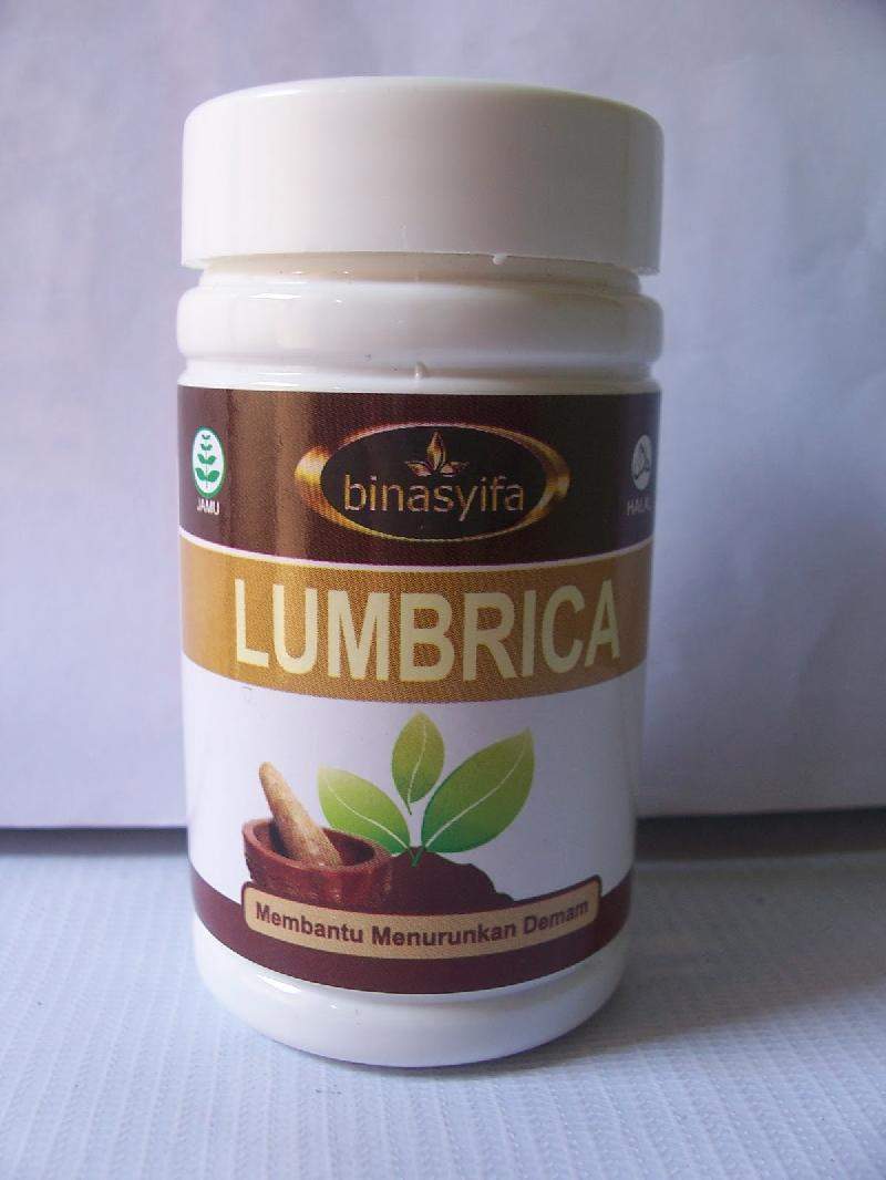 Lumbrica Herbal Demam obat  herbal demam turun panas 