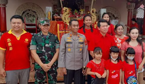 Dandim dan Bupati Klungkung Hadiri Perayaan Tahun Baru Imlek