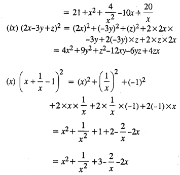 Selina Concise Mathematics Class 8 ICSE Solutions Chapter 12 Algebraic Identities