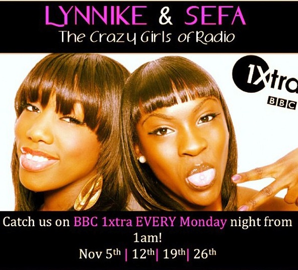 lynnike and sefa bbc 1xtra talent bang radio my week on instagram