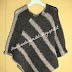 poncho a righe