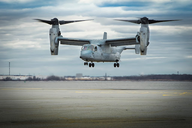 Bell Boeing modify Marine MV-22 Osprey