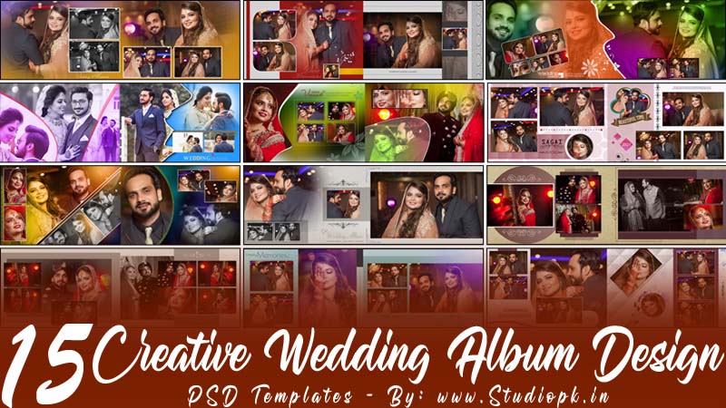 15 Creative Wedding Album Design