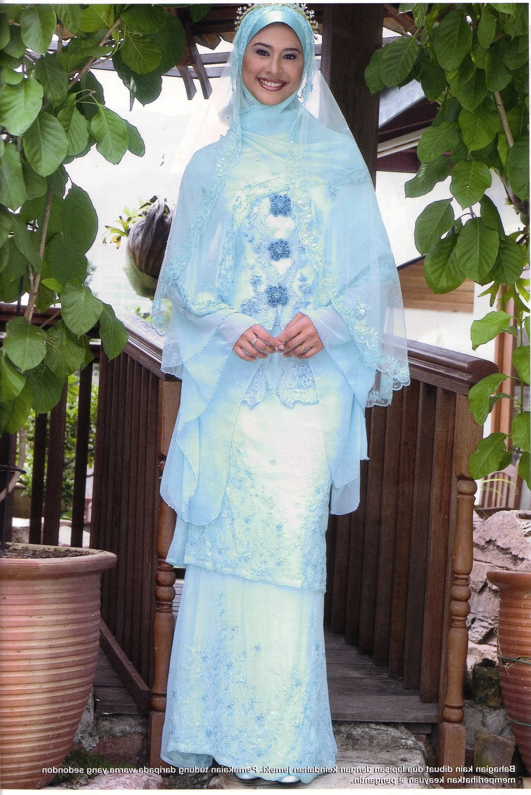  baju pengantin biru pink baju pengantin muslimah knitting 