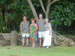 Judi Kevin Molly and Joe under Poohala Tree