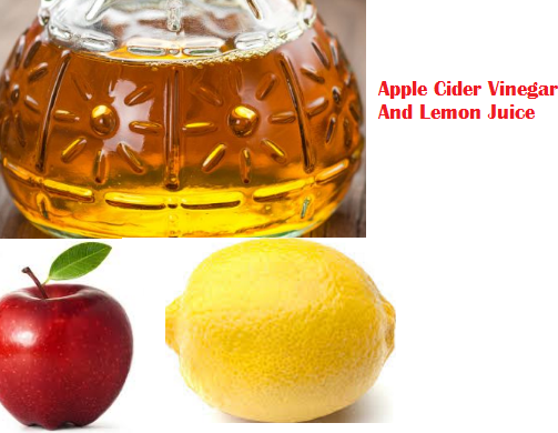 Apple Cider Vinegar And Lemon Juice