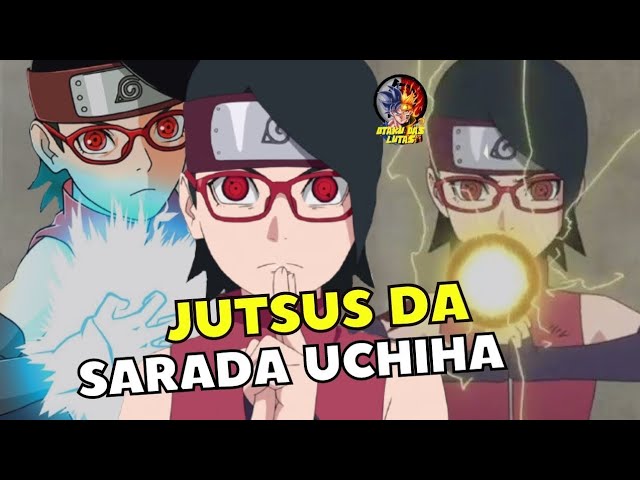 Sarada uchiha do anime boruto