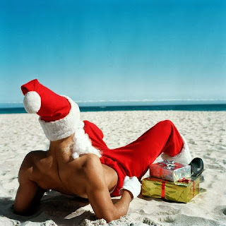 beach santa