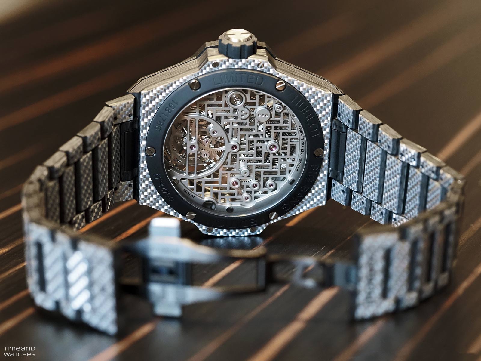 Hublot Unveils New Limited-Edition Big Bang Integrated Tourbillon Full  Carbon Watch