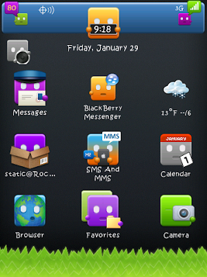 Picnic Theme For BlackBerry