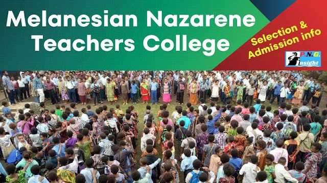 Melanesian Nazarene Teachers College Non-School Leavers Acceptance List 2024 PDF