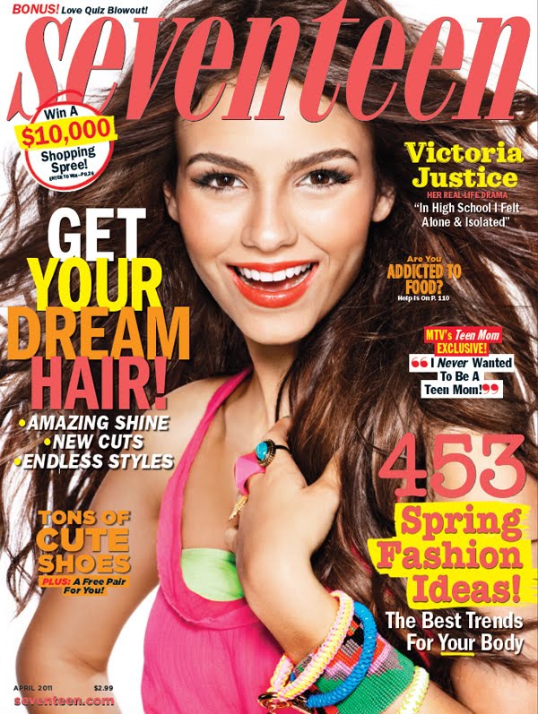 Victoria Justice Picture on Seventeen Magazine