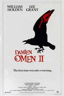 Theatrical one-sheet for DAMIEN: OMEN II (1978).