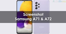 Cara Screenshot Samsung Galaxy A71/A72