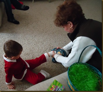 Aidan and shoes