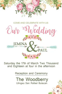 Free download wedding invitation