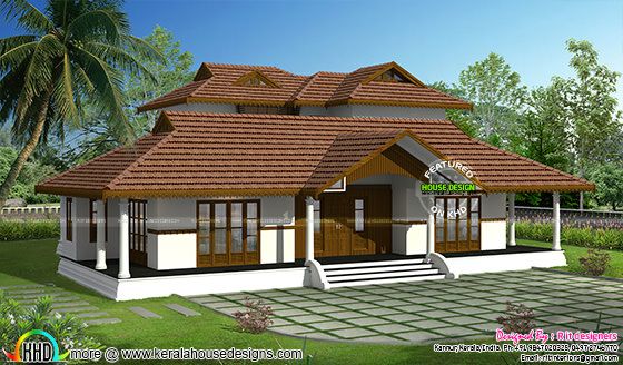  Kerala  traditional home  with plan  Kerala  home  design and 