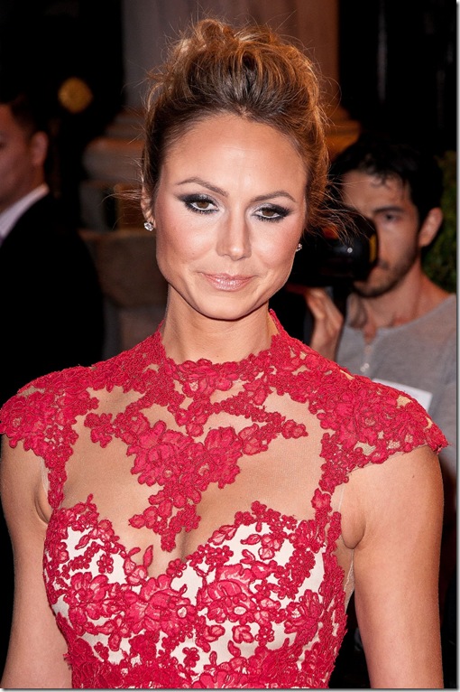 Stacy Keibler Wears a Semi SeeThrough Dress 5 Photos stacy keibler thong
