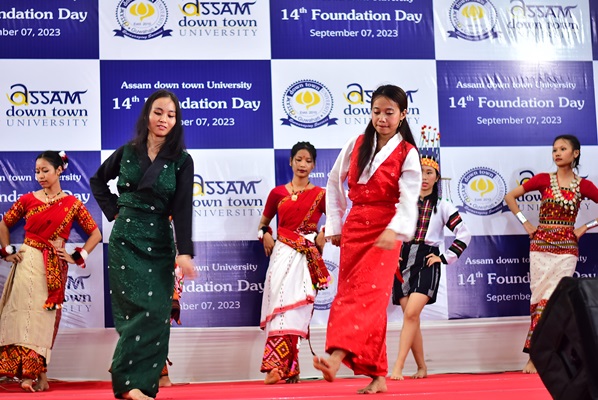 Assam down town University celebrates 14th Foundation Day with Grand Ceremony
