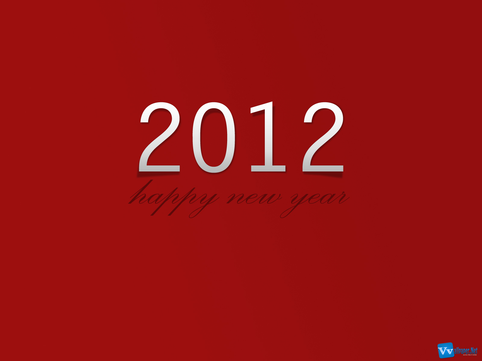 Happy New Year 2012 Simple Text Wallpapers | Desktop Wallpapers