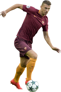 Foto Edin Dzeko - AS Roma