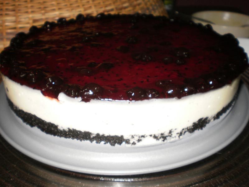 AKU dan SEGALANYA: Oreo Blueberry Cheese CAke