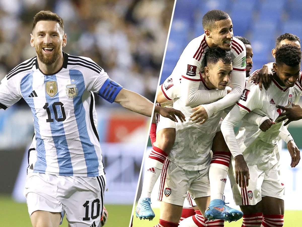 UAE vs Argentina: formaciones, a qué hora es y cómo ver el amistoso previo al Mundial de Qatar 2022