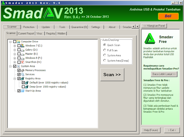 Smadav 2013 Rev. 9.4 Final Update | Free Download Software Terbaru