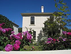 Katherine Mansfield Birthplace, Tinakori Road, Wellington, New Zealand is designated an historic place and is open to the public