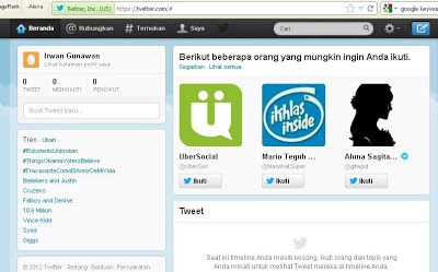 Cara Membuat Akun Twitter Baru 3