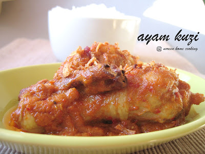 My home cooking blog: Ayam kuzi resepi II