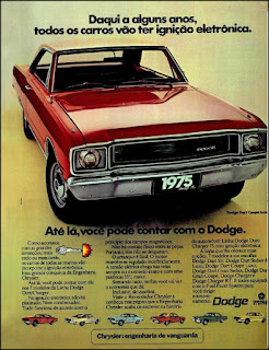 propaganda1974 - linha Dodge Dart 1975, Dodge Dart 1974, chrysler anos 70, carro antigo chrysler, anos 70, década de 70, propaganda anos 70, Oswaldo Hernandez,