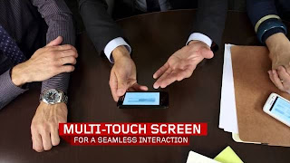 4" IPS screen with wide viewing perfect for sharing. Enjoy seamless interaction with a multi-touch screen,