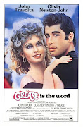 Grease movie poster. Grease movie poster