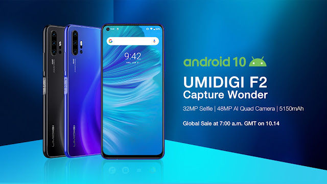 【UMIDIGI F2】マクロレンズも広角レンズも搭載！クアッドカメラに6.3インチの大型ディスプレイ搭載のUMIDIGI F2が登場。それで200ドル台のモンスター機です【PR】