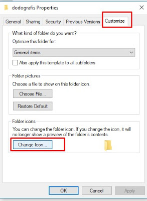 Cara Mengganti Ikon Folder Windows