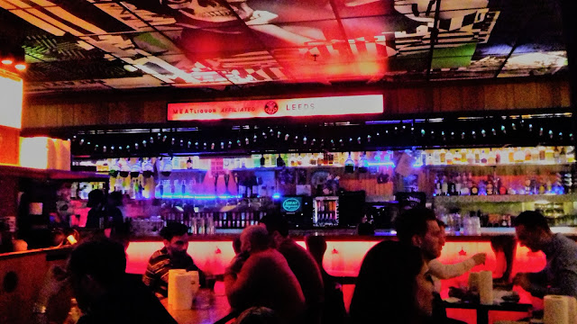 Inside Meat Liquor, Leeds -How to spend a weekend in Leeds, things to do in Leeds