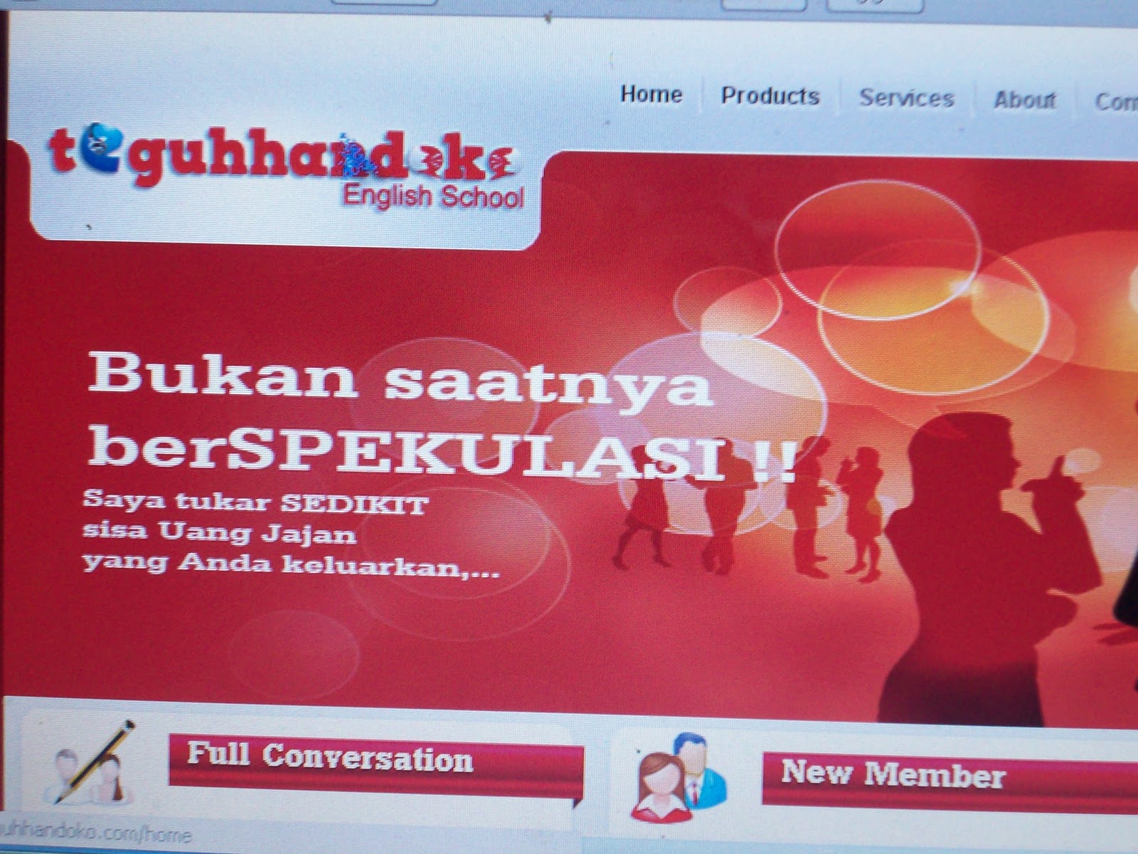 Selama mengikuti kursus bahasa Inggris online baru kali ini saya temukan suatu materi pembelajaran yang benar benar berkualitas Secara tidak sengaja saya