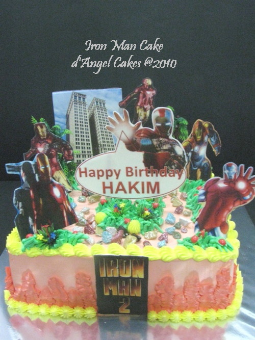 Iron Man Cake