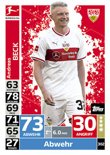 Match Attax Bundesliga 2018-2019 VfB Stuttgart